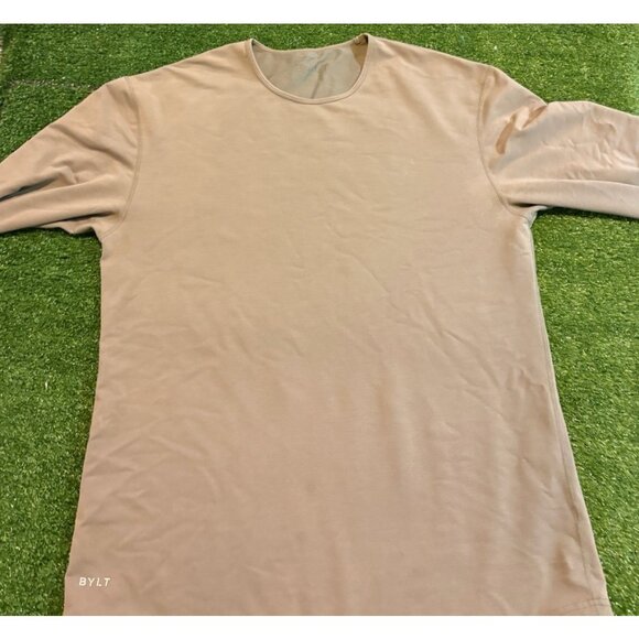 Bylt Basics shirt mens large green long sleeve lightweight stretch breathable 7 - Picture 4 of 14